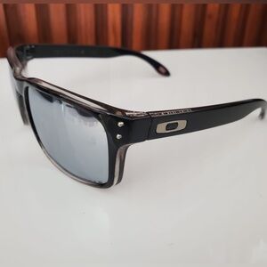 Oakley Black and Silver Sunglasses